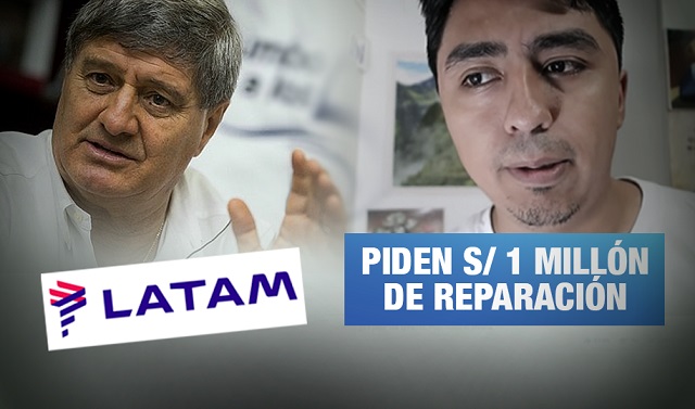 Latam y exvicepresidente de Toledo denuncian a youtuber por difamaciÃ³n